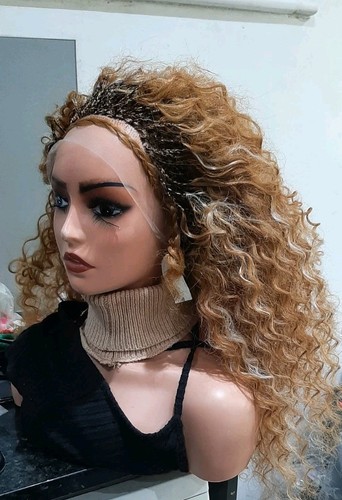 Full lace curly pic and - and, drop