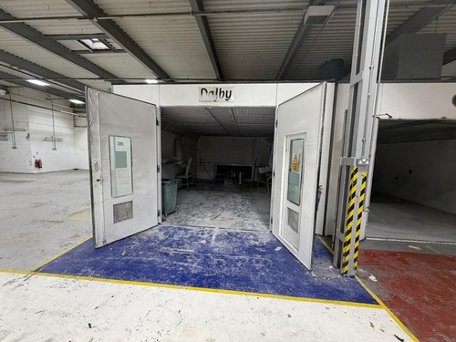 Dalby spray booth complete - dalby,