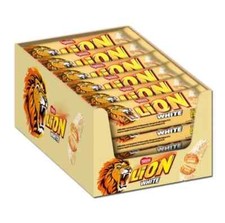 Nestle Lion White Chocolate 42g (Pack Of 24) Bars Best Chocolate Gift Box