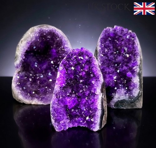 Natural crystal amethyst geode - natural,