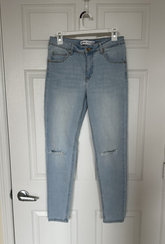 Bershka ripped skinny jeans - skinny,