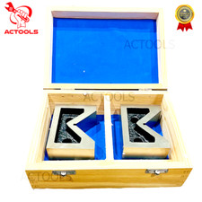 4" Cast Iron V Block 2 Pcs Set