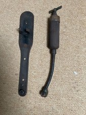 Vintage Brass Grease gun - Screw top Tecalmit with bracket