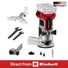 Einhell Cordless Palm Router 18V Brushless Power X-Change TP-ET 18 Li BODY ONLY