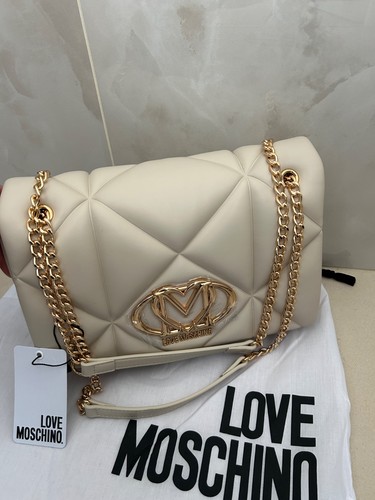Love moschino cream quilted - cream,