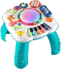Baby Activity Table, Baby Musical Toys 6-12 Months, Activity Center for 1 2 3 Ye