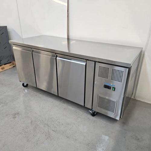 Counter fridge triple door - fridge,