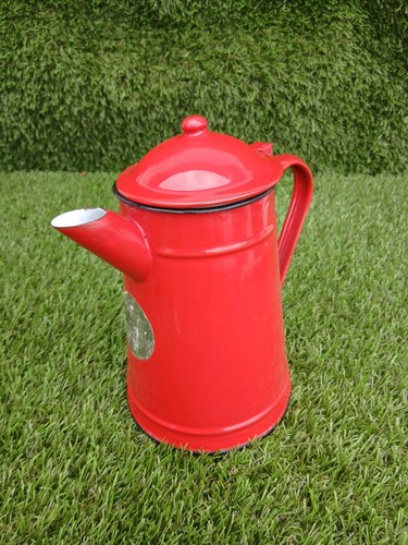 Lovely vintage enamel red - lovely,