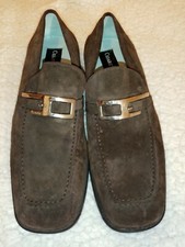 Cesare Paciotti Brown Suede  Designer Shoes Elegant UK 8