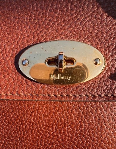 Mulberry bayswater with strap - mulberry,