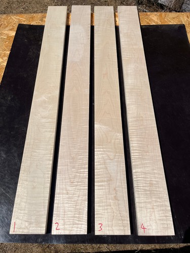 Curly flame maple - curly,