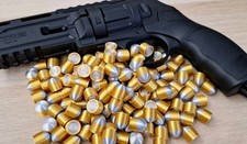 100 Round Colpi Bundle per Umarex TR 50 HDR 50 T4e Munizioni Cal. 50 Deluxe