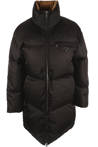 Prada black nylon padded - black,