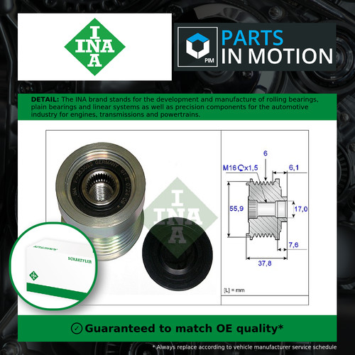 Overrunning alternator pulley - alternator,