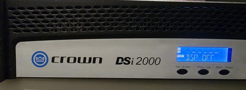 Crown dsi 200 power amplifier - dsi,