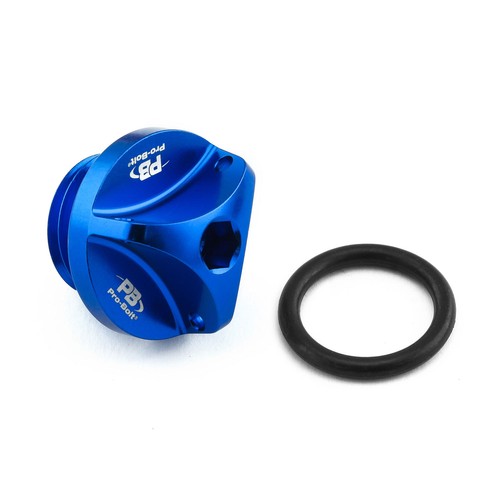 Aluminium oil filler cap - aluminium,