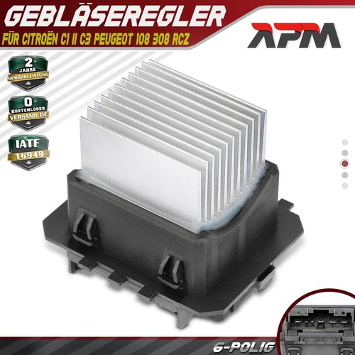 Blower regulator resistor - regulator,