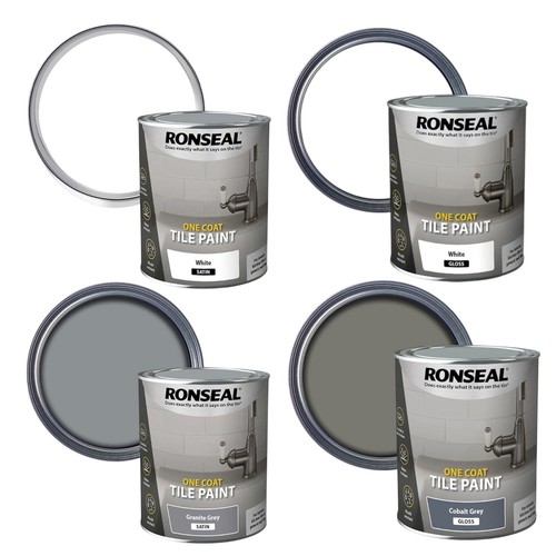Ronseal one coat tile paint - ronseal,
