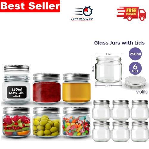 Eco friendly 250ml mason jars - mason,