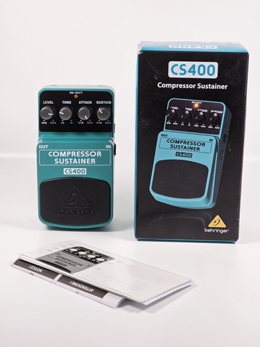 Behringer compressor sustainer - behringer, compressor/sustainer