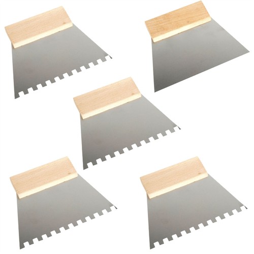 Notched trowel tiling grouting - notched,