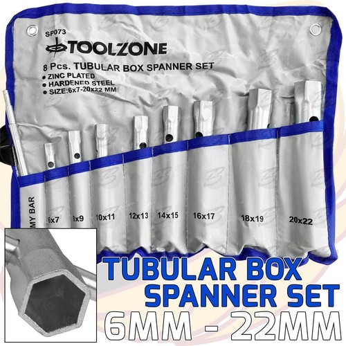 Tubular box spanner set - tubular,