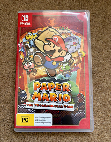 Nintendo paper mario the - paper, mario:
