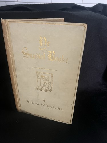 Sundial booke first 1914 - ye,