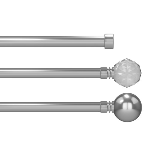 Curtain poles extendable metal - curtain,