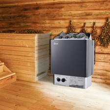 6KW Sauna Heater Stove Wet & Dry Steam Stove Home Commercial Spa Oven Galvanized