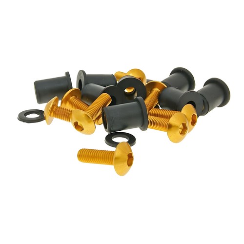 Vicma aluminum nuts set m5x16 - aluminum,