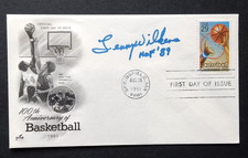 Signed Lenny Wilkens First Day