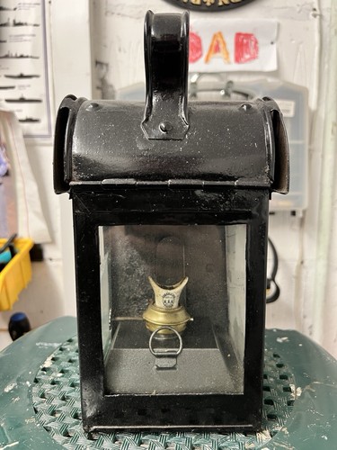Vintage railway lamp - vintage,