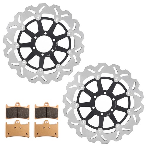 Front brake discs rotors pads - rotors,