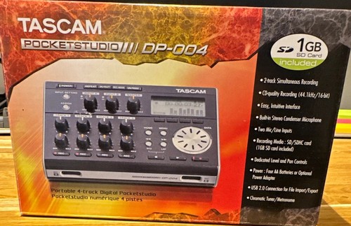 Tascam 004 portable track - dp-004, 4-track