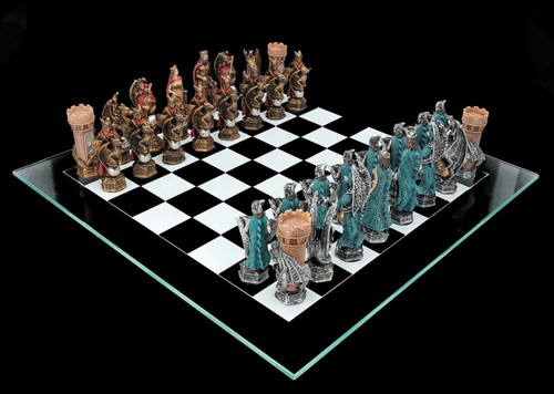 King arthur chess set medieval - arthur,