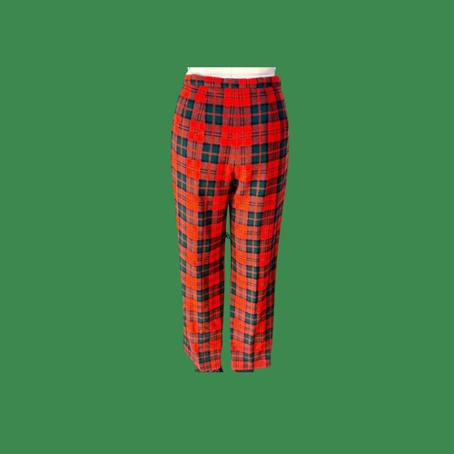 Vintage pendleton red green - red,
