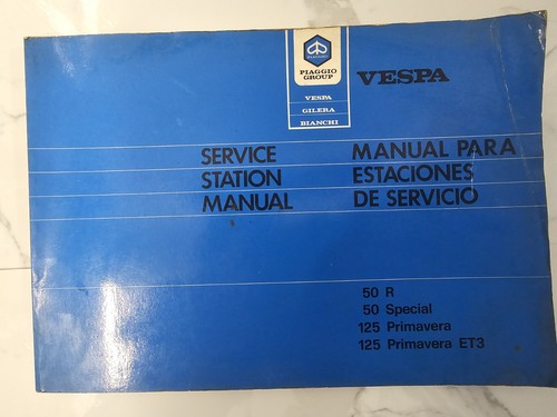 Genuine piaggio vespa 50 - r,