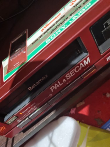 Sony red pal secam - &, betamax