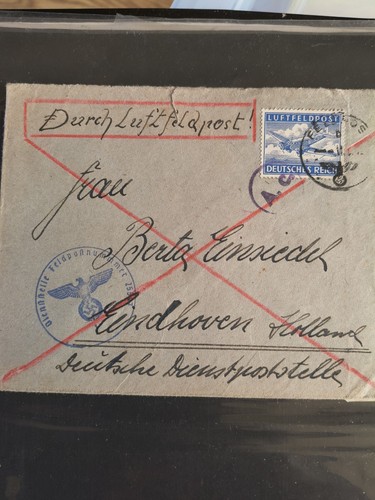 Wwii german luft - german, luft-feldpost