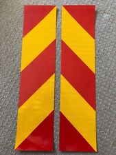 Red & Yellow  Chevron  Safety