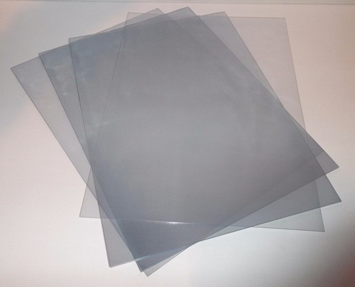 Clear acetate plastic - a4,