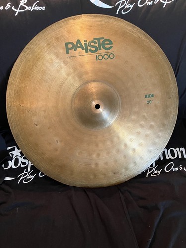 Paiste 1000 ride cymbal - paiste,