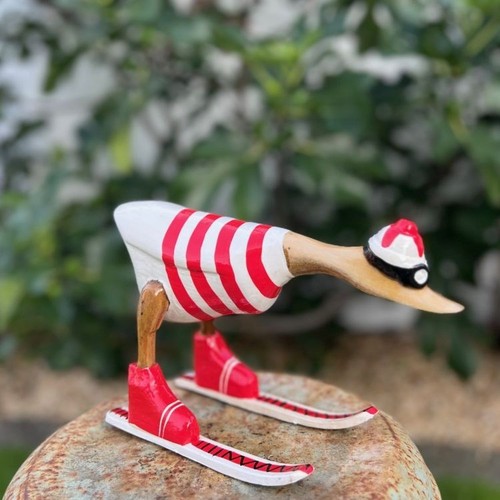 Hand carved and - and, painted