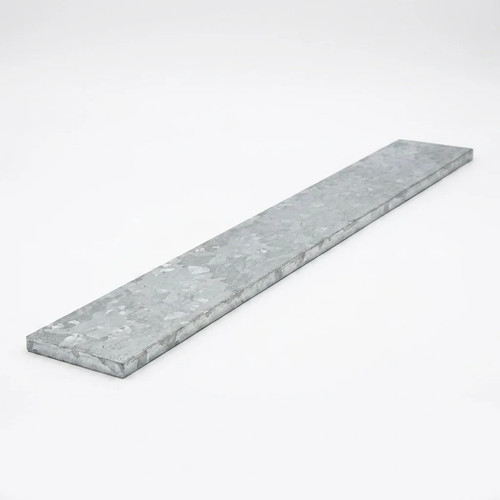 Galvanised mild steel flat - steel,