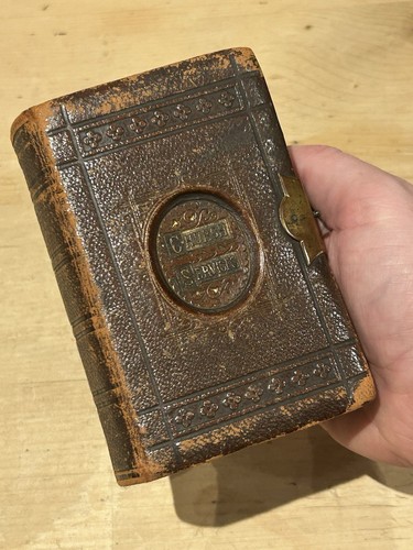 Antique victorian leatherbound - antique,