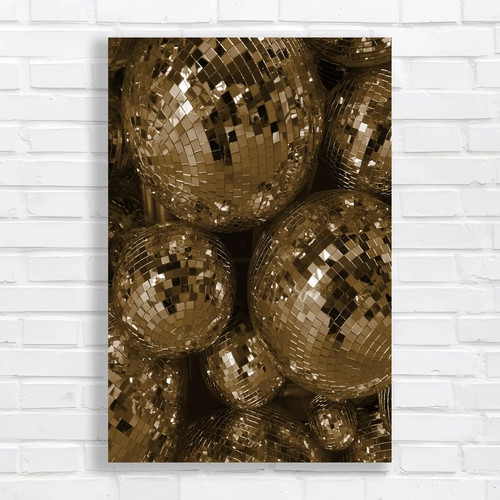 Disco ball mirrored mosaic - ball,