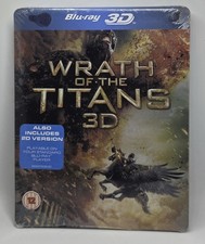 Wrath of the Titans 3D - HMV Exclusive blu ray steelbook NEW & SEALED