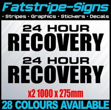 Recovery Truck Stickers