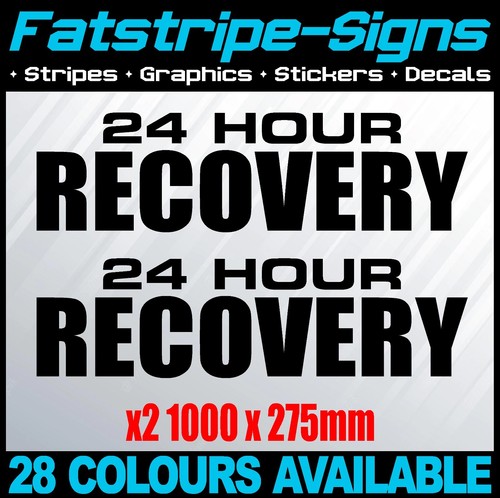 Recovery truck stickers - recovery,